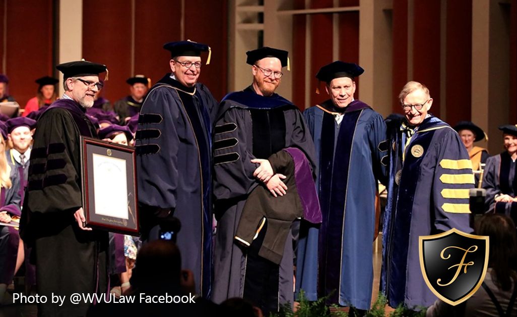 Attorney Bob Fitzsimmons Bestowed Honorary Degree from WVU College of Law